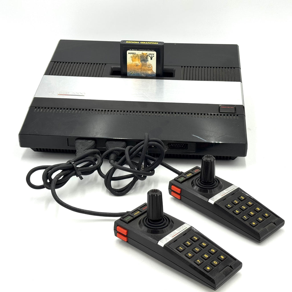 Atari 5200 Video Game Console with Two Joysticks
