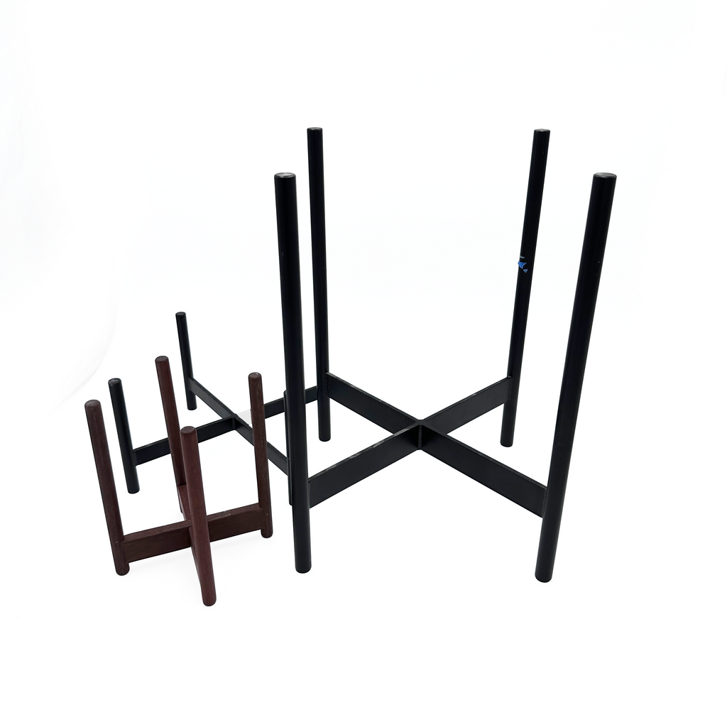 Modern Plant Stands (Metal, Wood, Various Sizes)