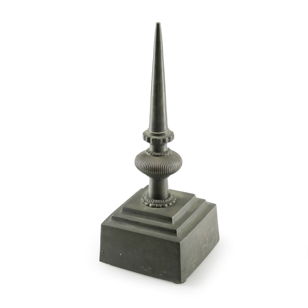 Dark Bronze Architectural Finial / Obelisk