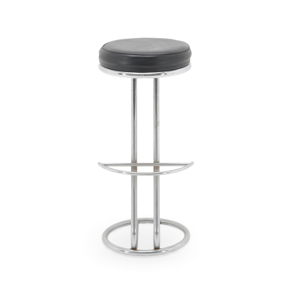 Black Metal Bar Stool