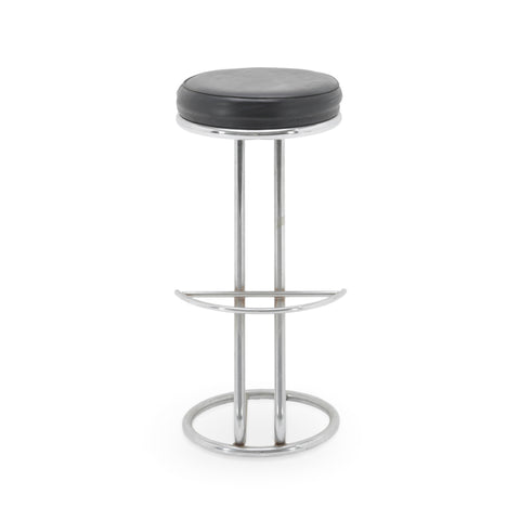Black Metal Bar Stool