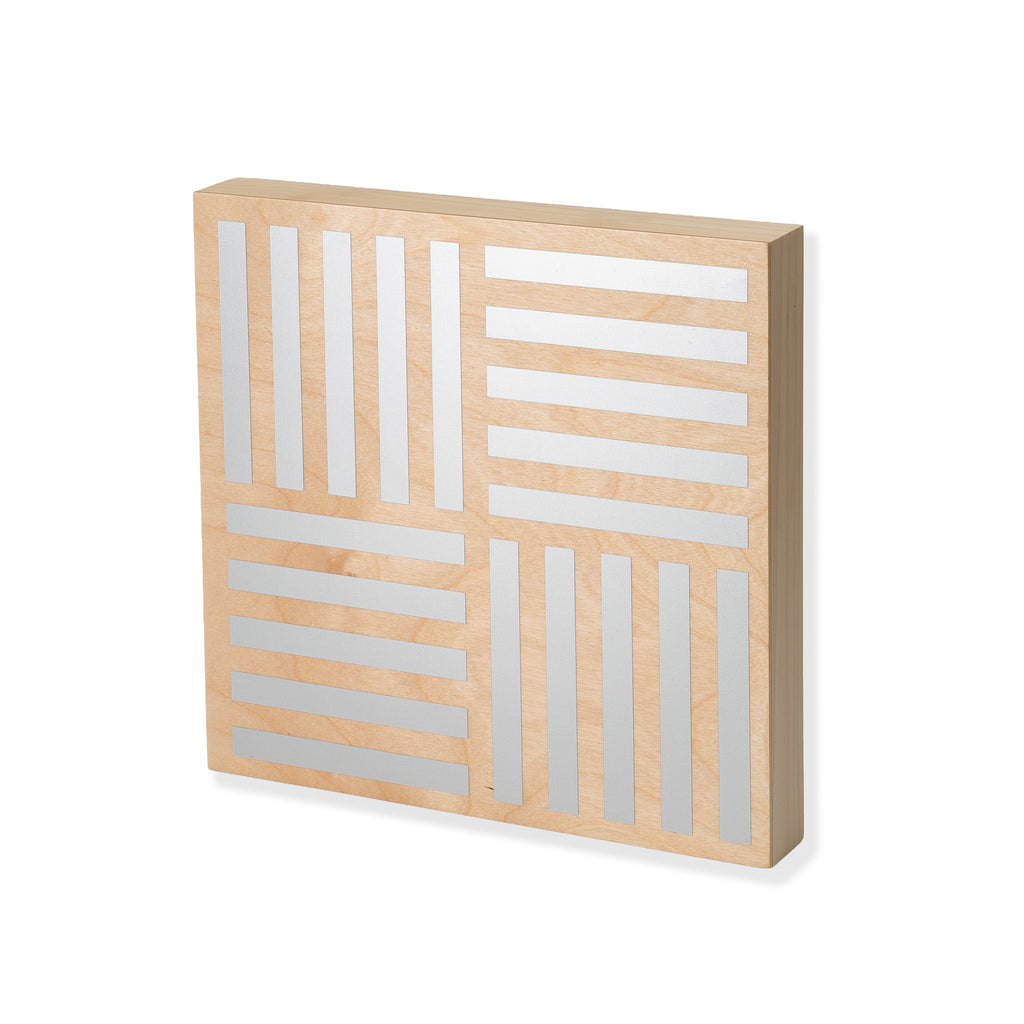 1424 (A+D) Silver Stripes x 4