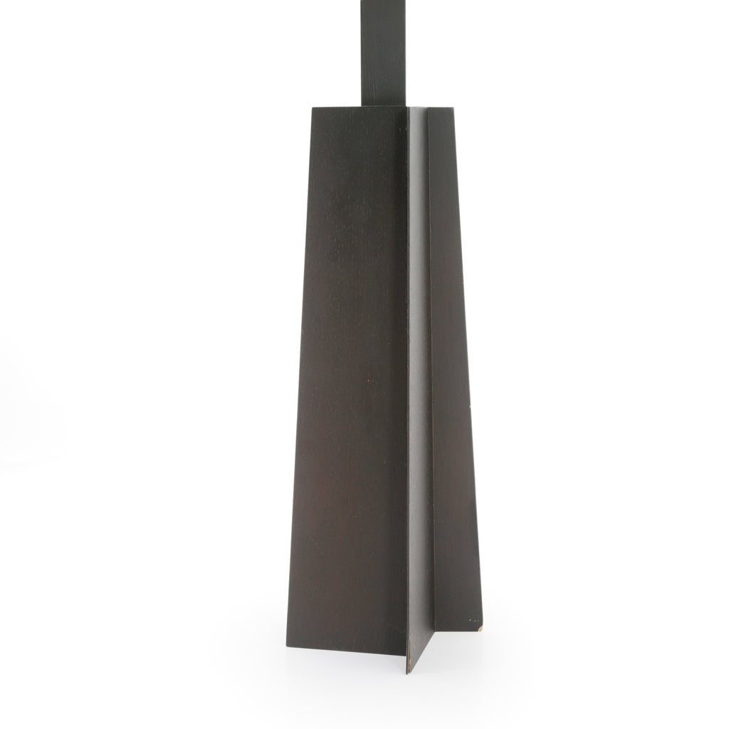 Wood Star Base Table Lamp