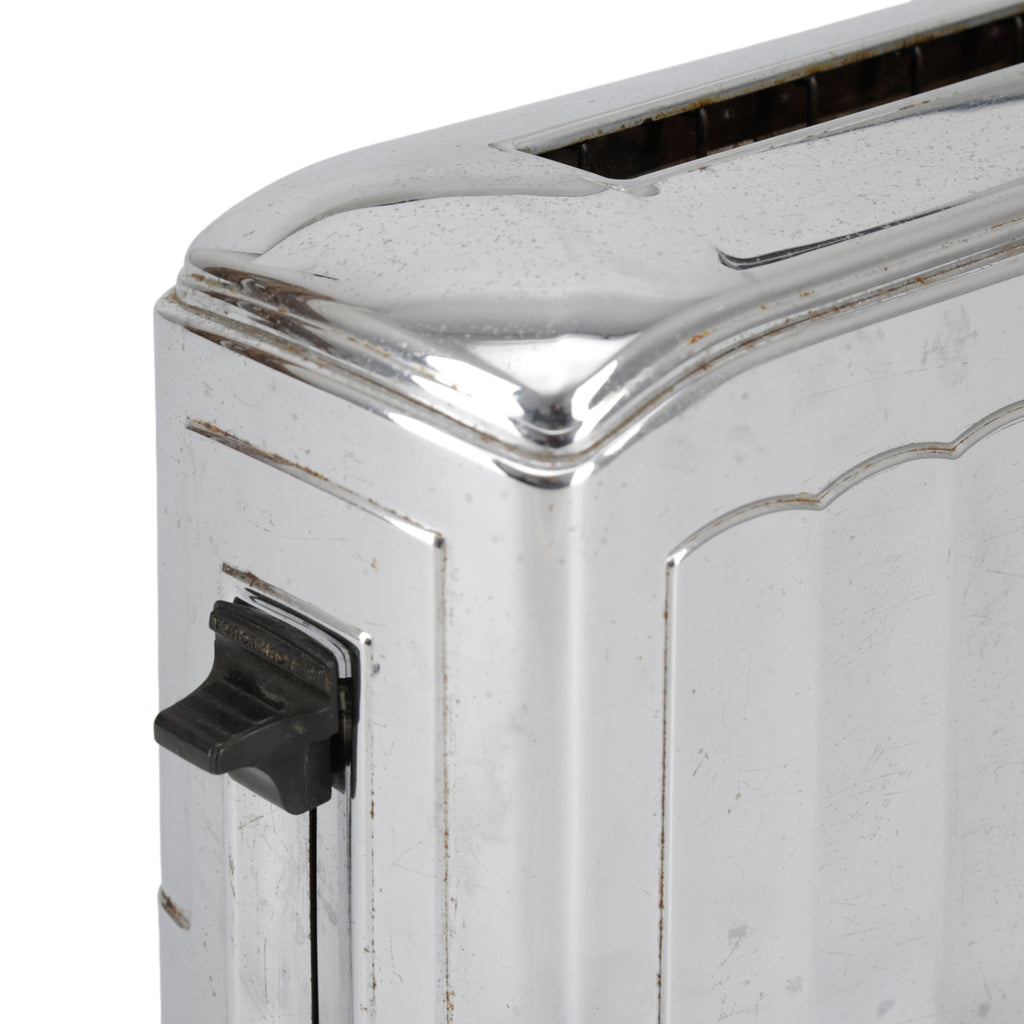 Vintage Chrome Two-Slice Toaster