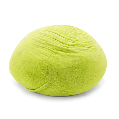 Large Light Green Felt Beanbag