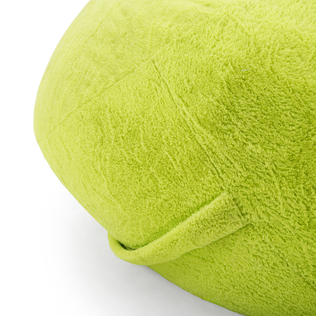 Large Light Green Felt Beanbag