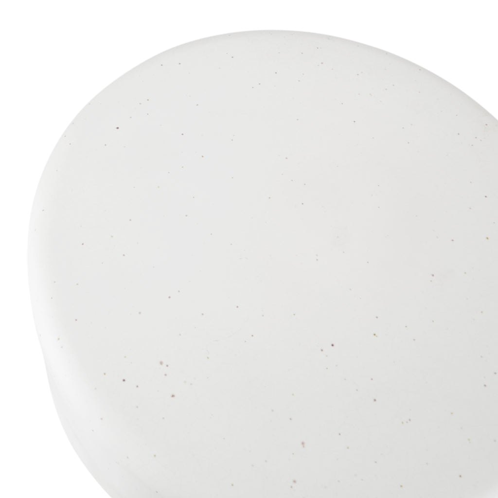 Small White Pedestal / Side Table