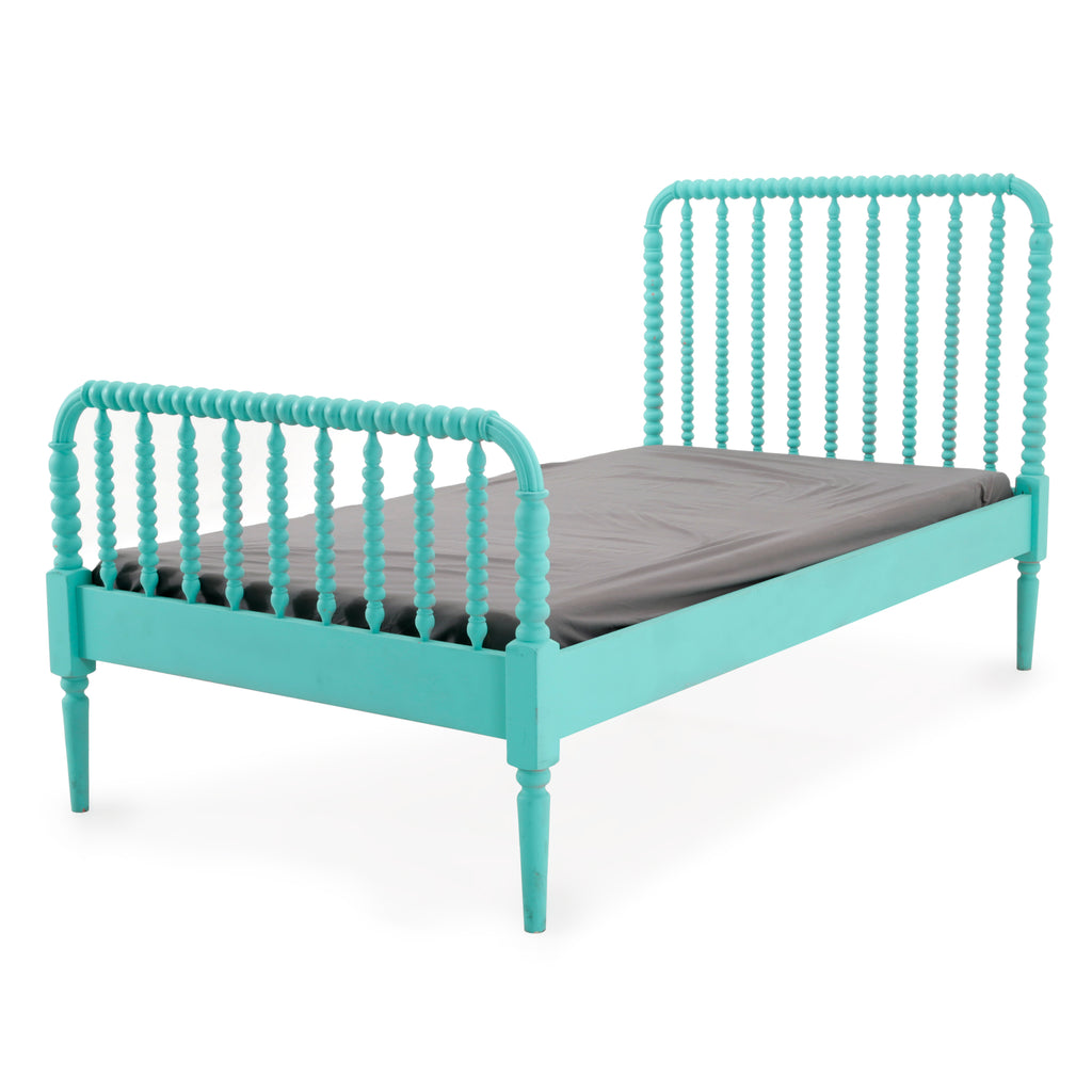 Turquoise / Teal Twin Bed