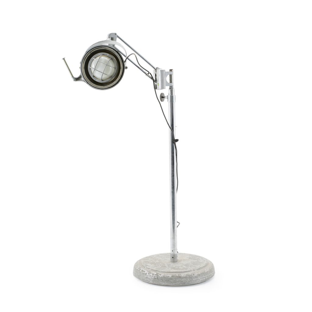 Large Industrial Metal Floor Lamp
