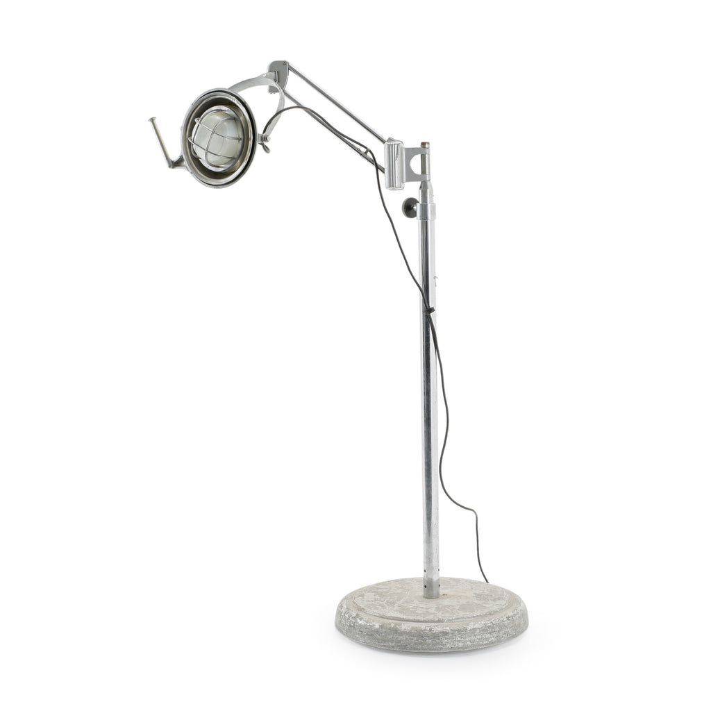 Large Industrial Metal Floor Lamp