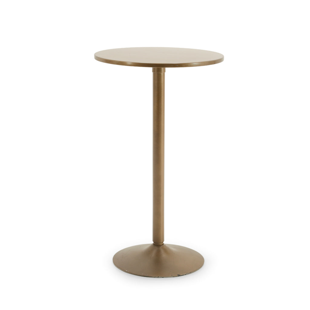 Gold Metal Bistro/Bar Table