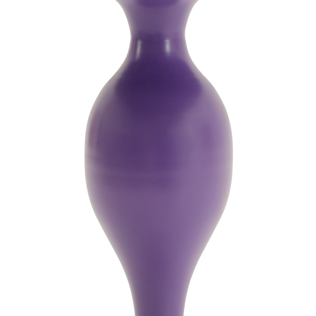 Lavender/Purple Pedestal Accent Table