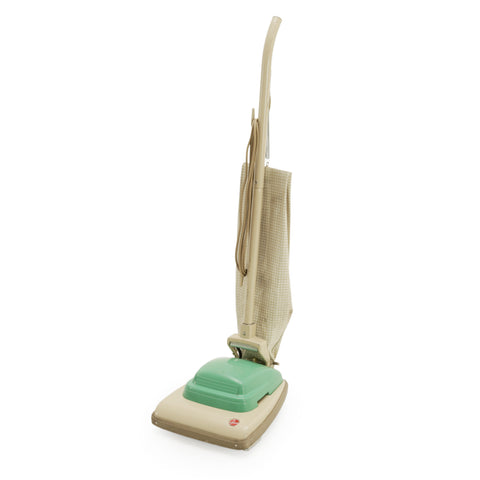 Beige and Mint Green Hoover Vacuum Cleaner