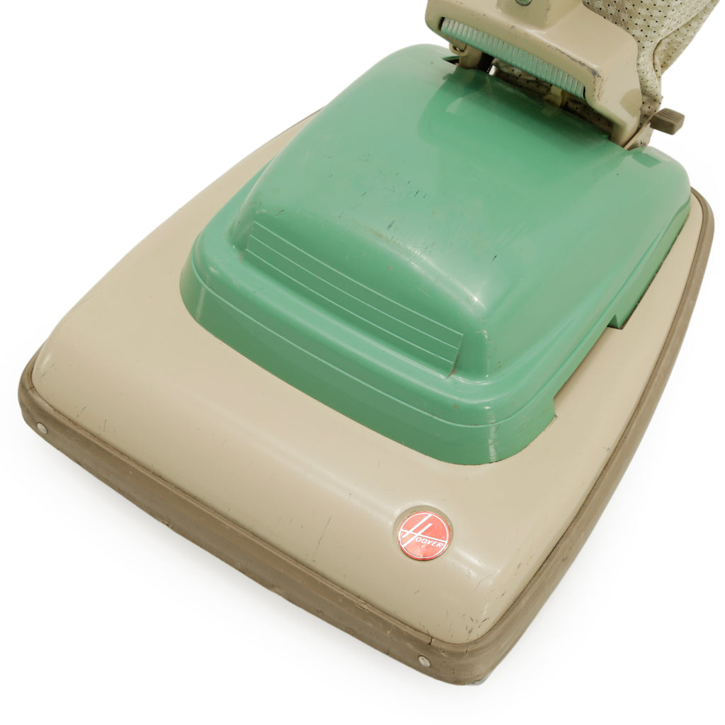 Beige and Mint Green Hoover Vacuum Cleaner