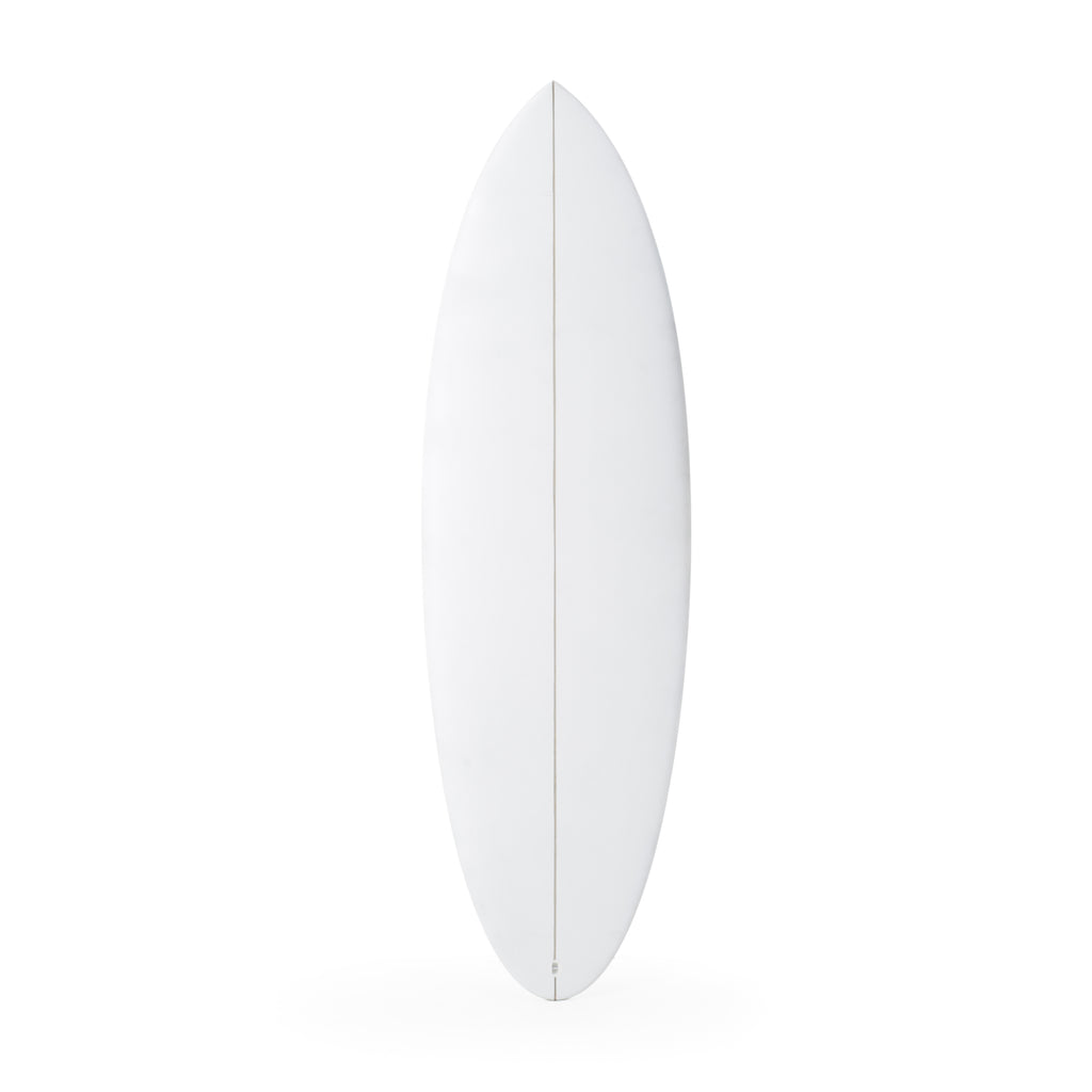 Matte White Surfboard
