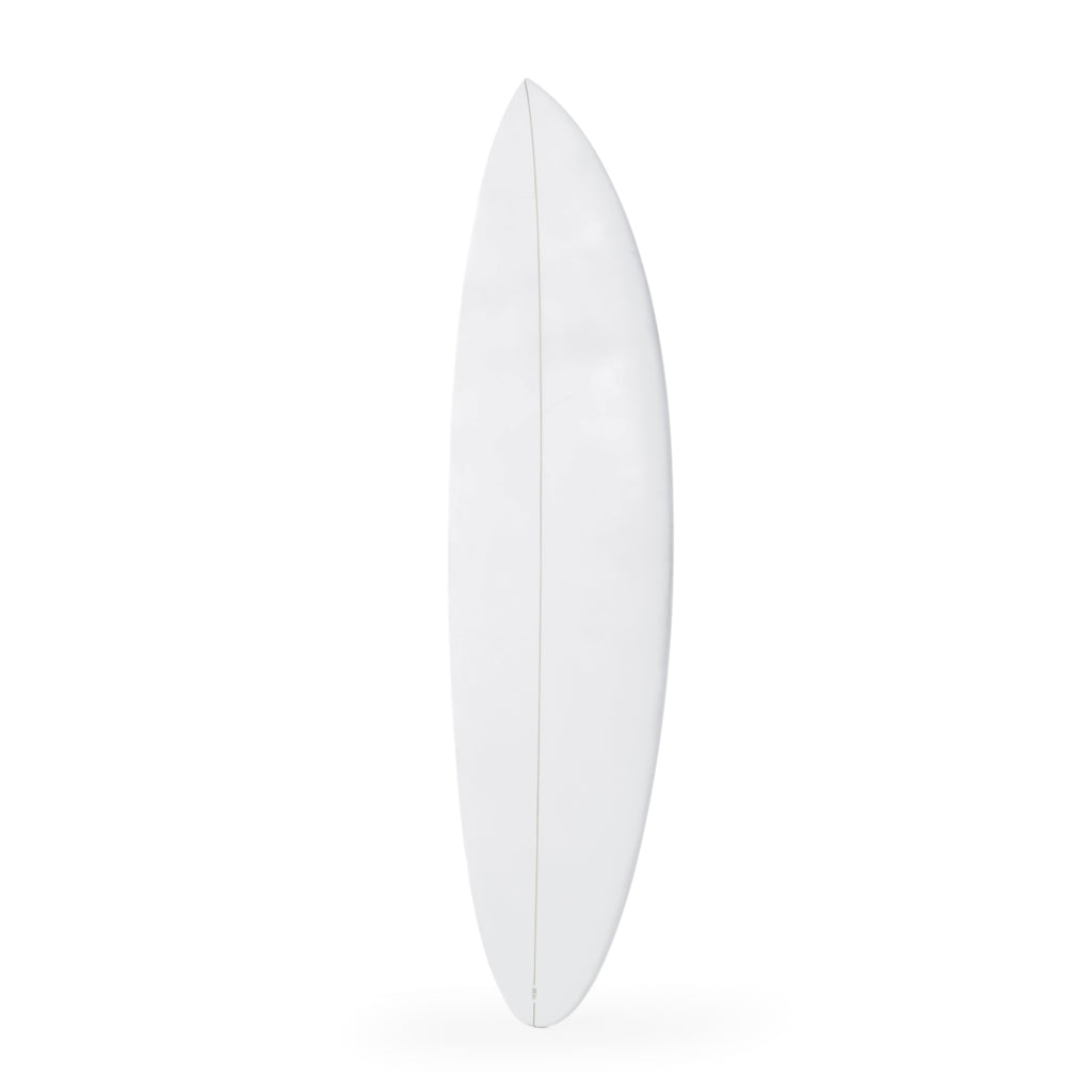 Matte White Surfboard