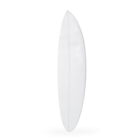 Matte White Surfboard