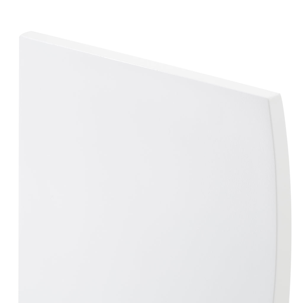 White Wavy Tapered Floor Sculpture