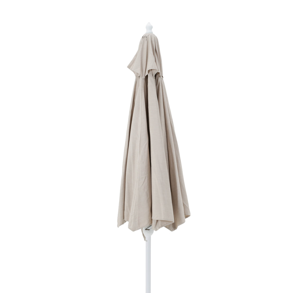 Beige / White Umbrella