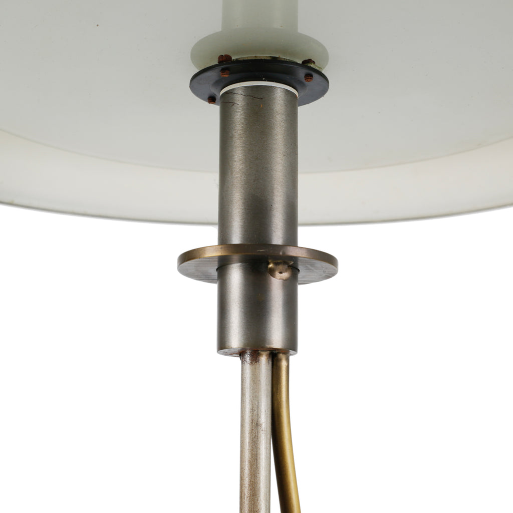 Steel and Brass Robert Sonneman Lamp