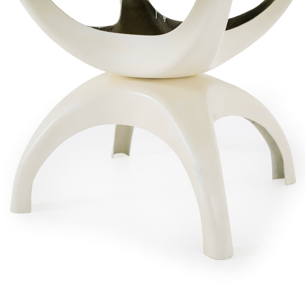 Yellow Outdoor Fiberglass Dining Table