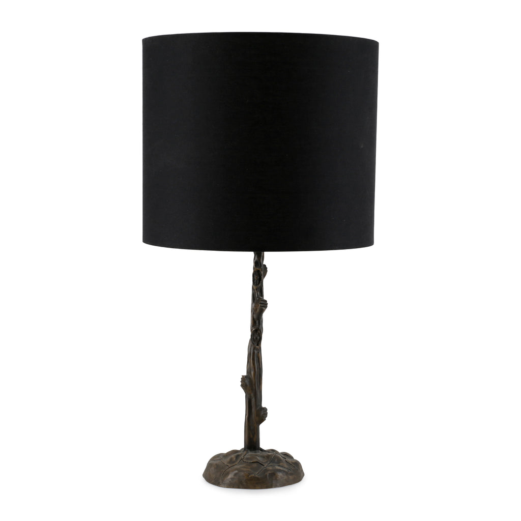 Brown / Bronze Tree Branch Table Lamp