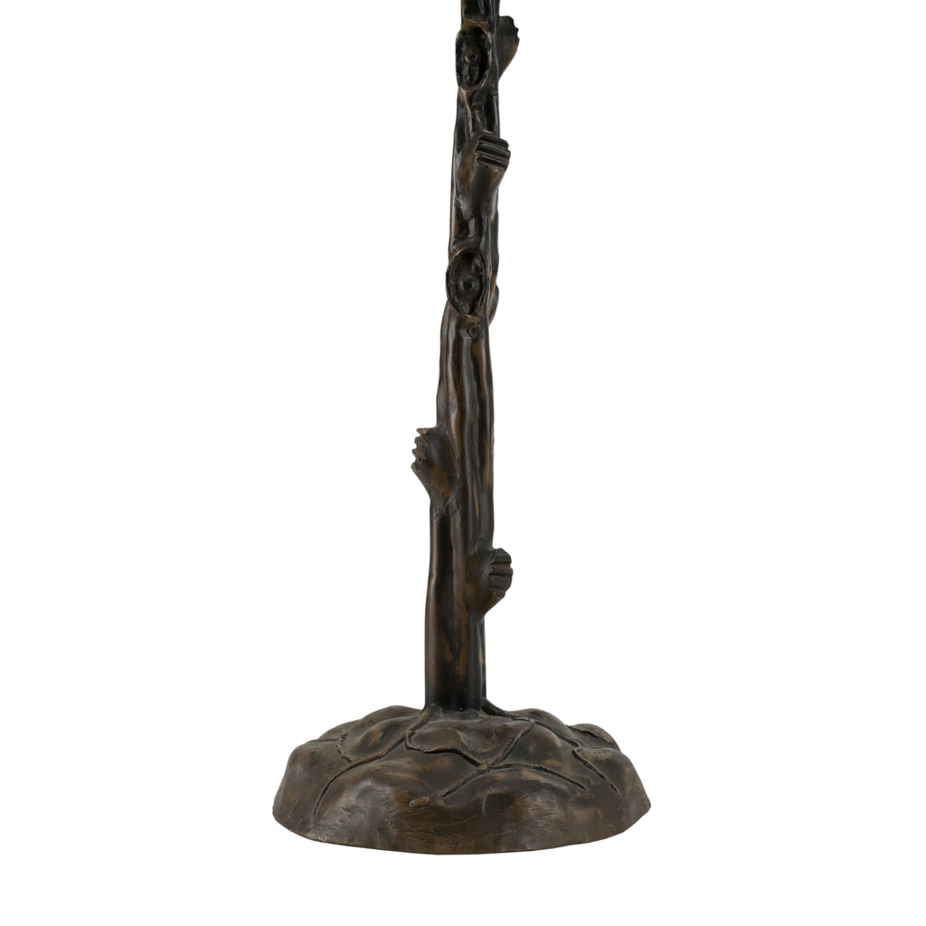 Brown / Bronze Tree Branch Table Lamp