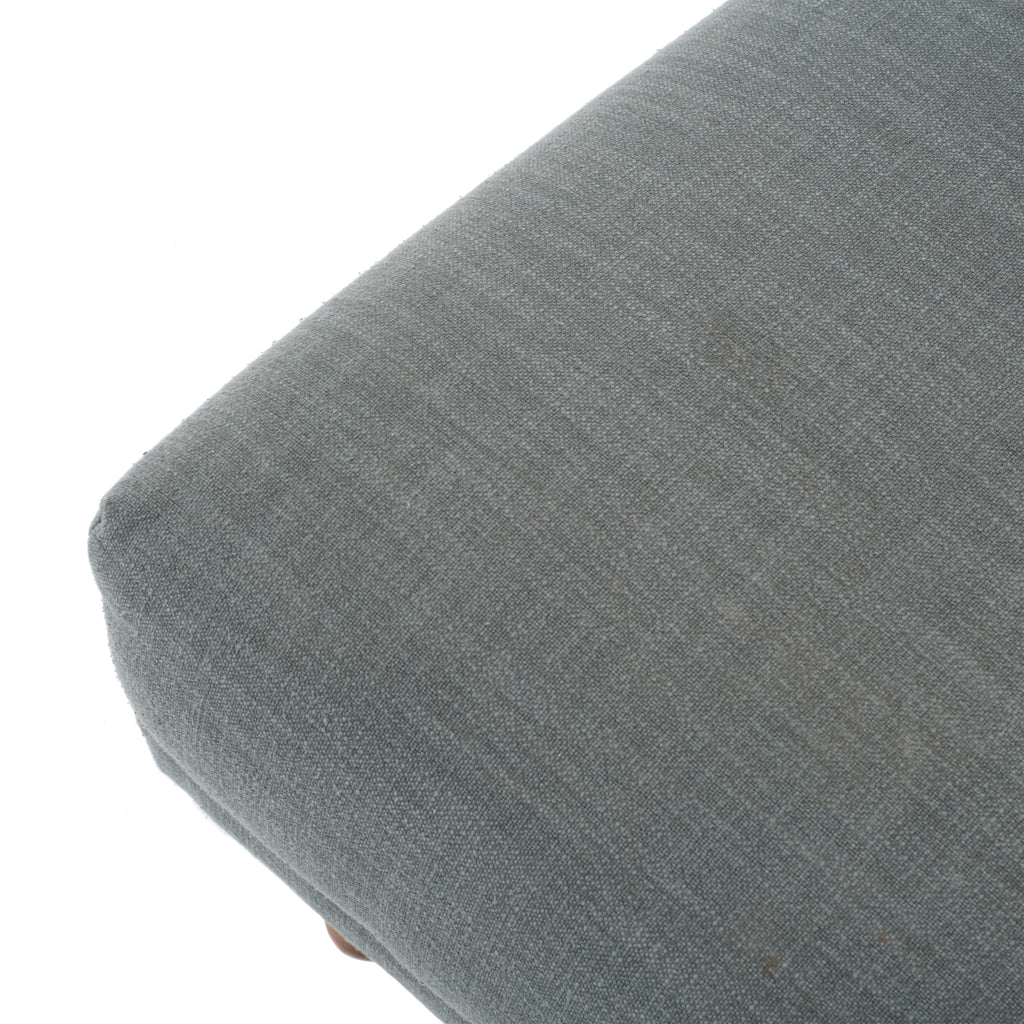 Blue / Grey Chair w/ Wood Legs