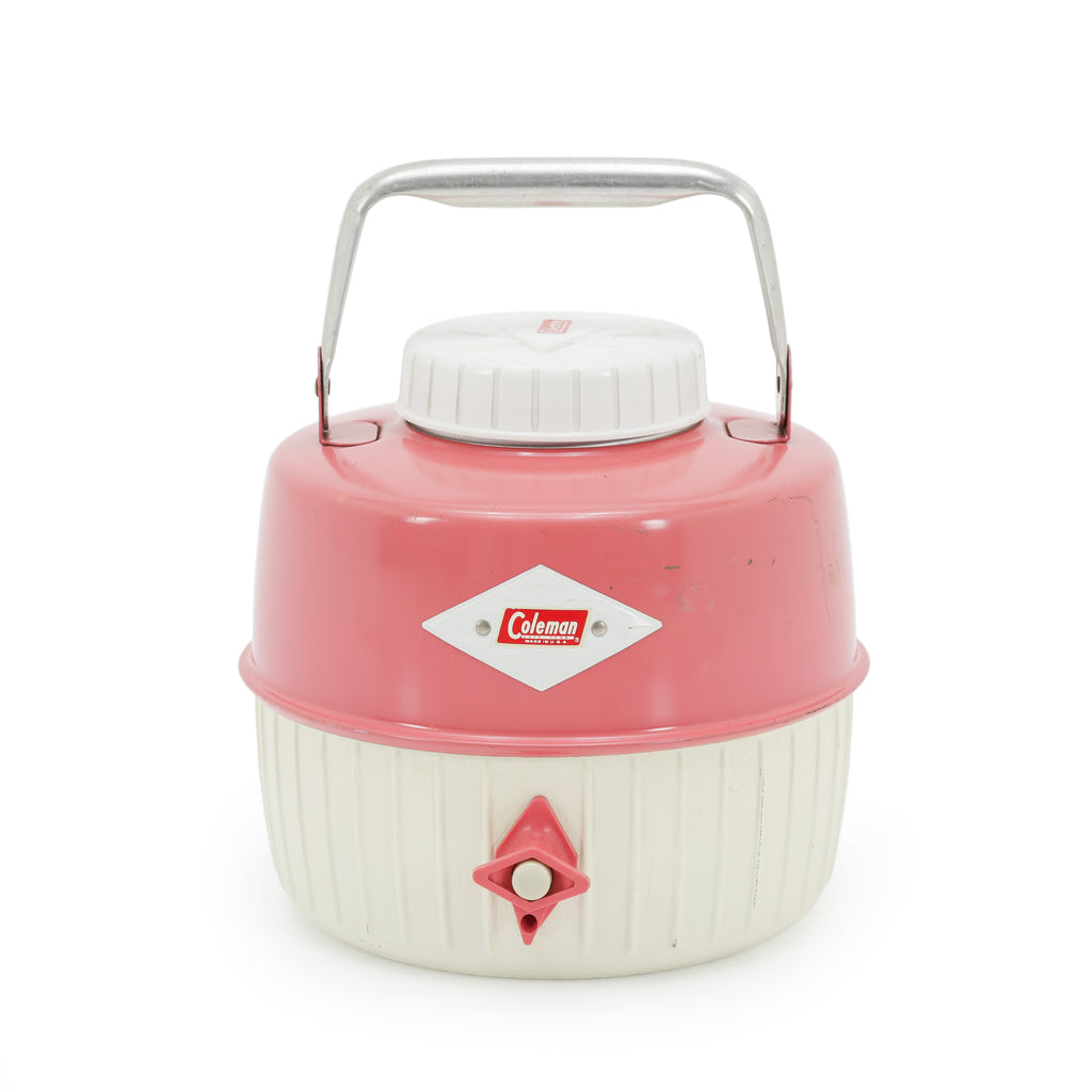 Rose & Off-White Coleman Water Cooler Jug