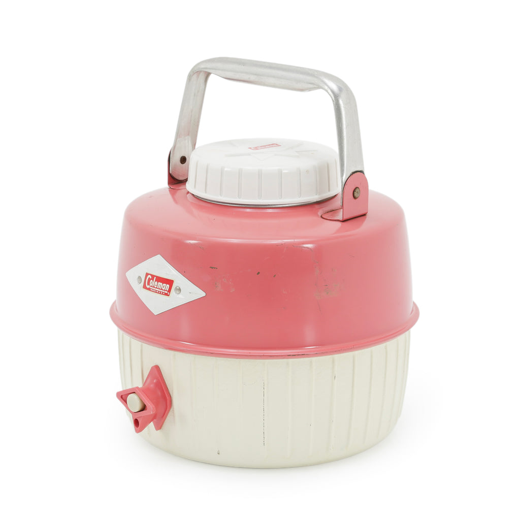 Rose & Off-White Coleman Water Cooler Jug