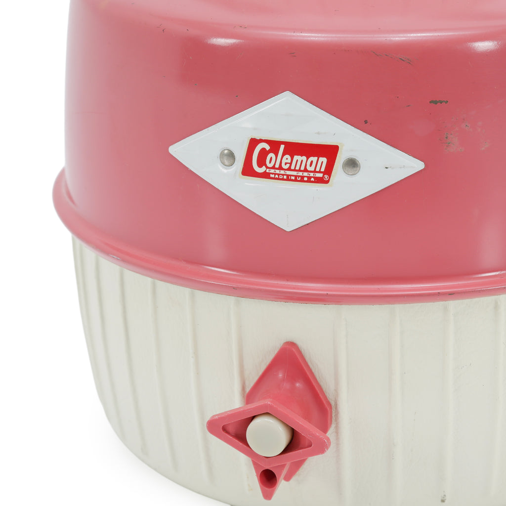 Rose & Off-White Coleman Water Cooler Jug