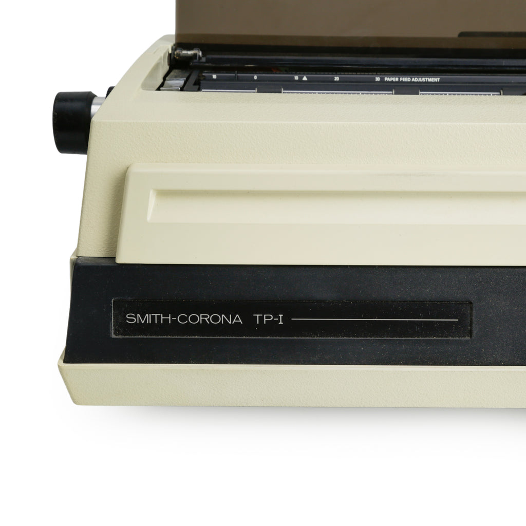 Vintage Beige and Black Smith-Corona TP-1 Dot Matrix Printer