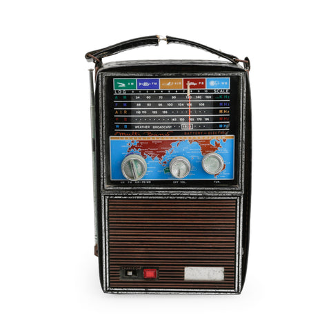 Distressed Multi-Band Transistor Radio