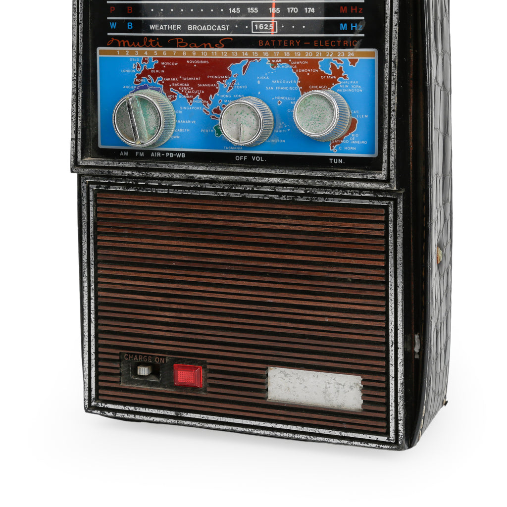 Distressed Multi-Band Transistor Radio