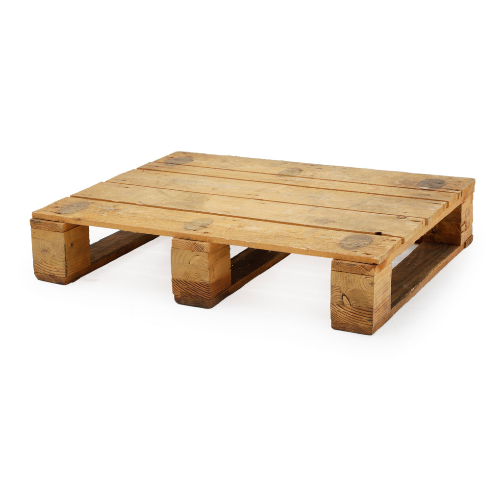 Light Brown Wood Shipping Pallet