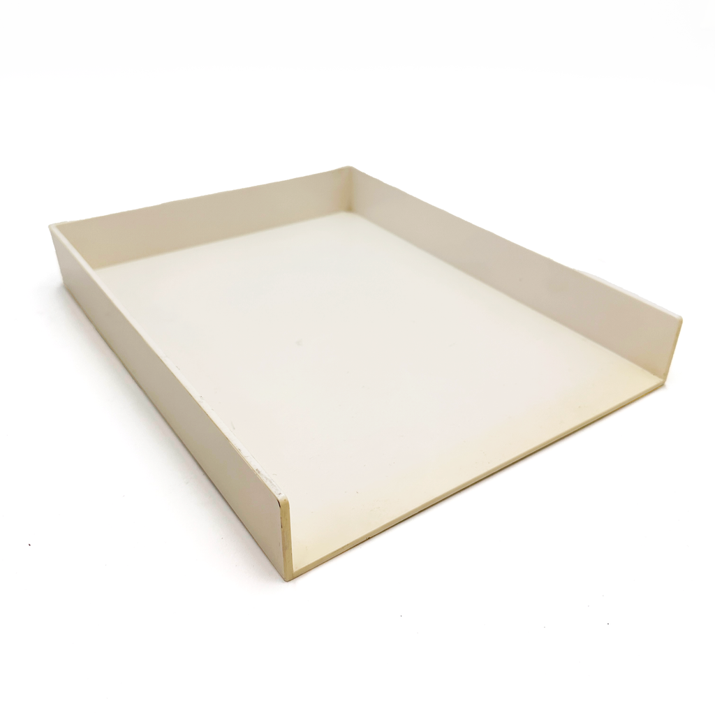 Cream Stackable Paper Tray