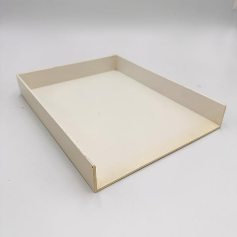 Cream Stackable Paper Tray