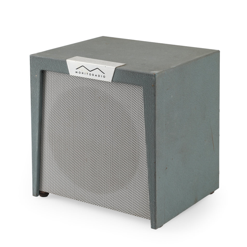 Slate Gray Monitoradio Speaker