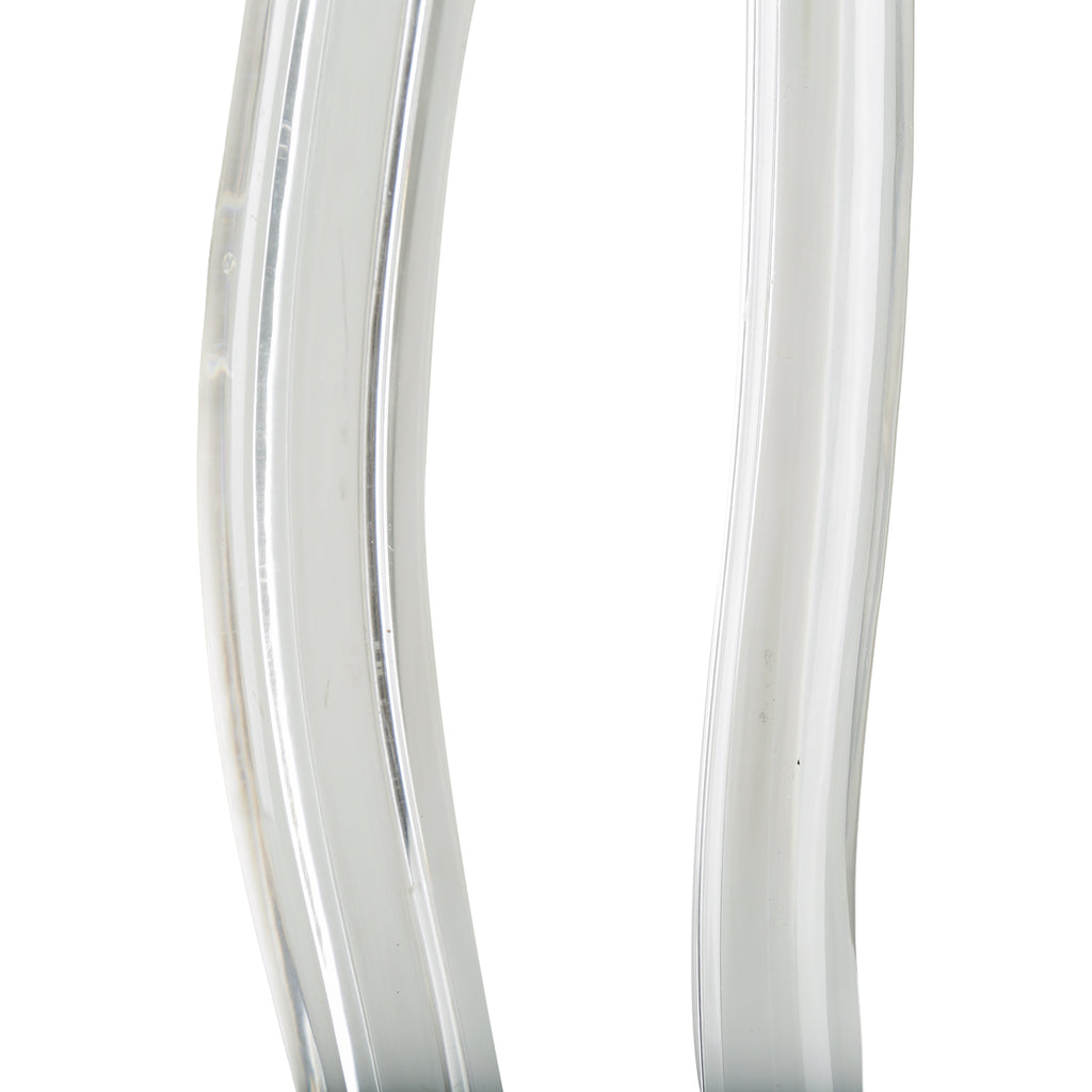 Clear Wavy Arch Sculpture