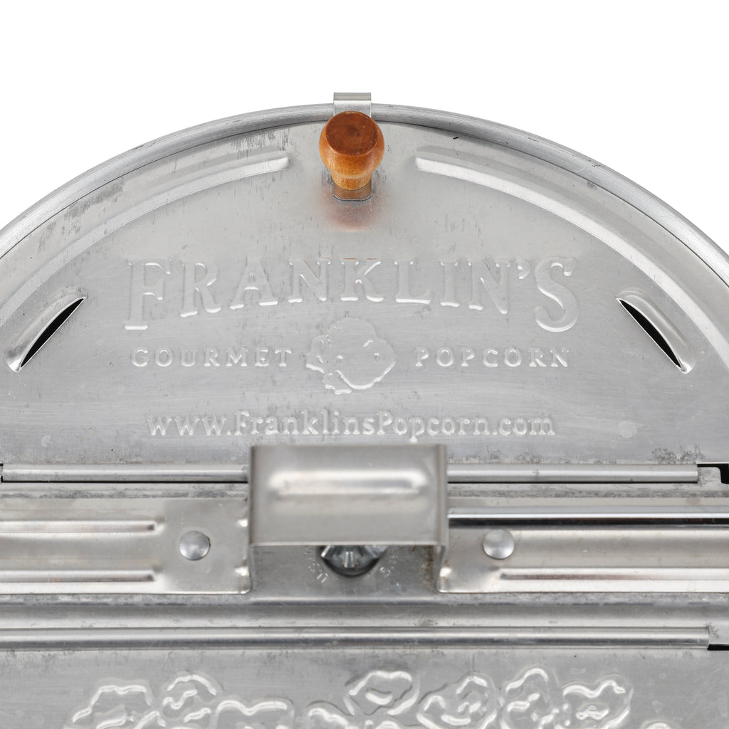 Black Stovetop Popcorn Maker