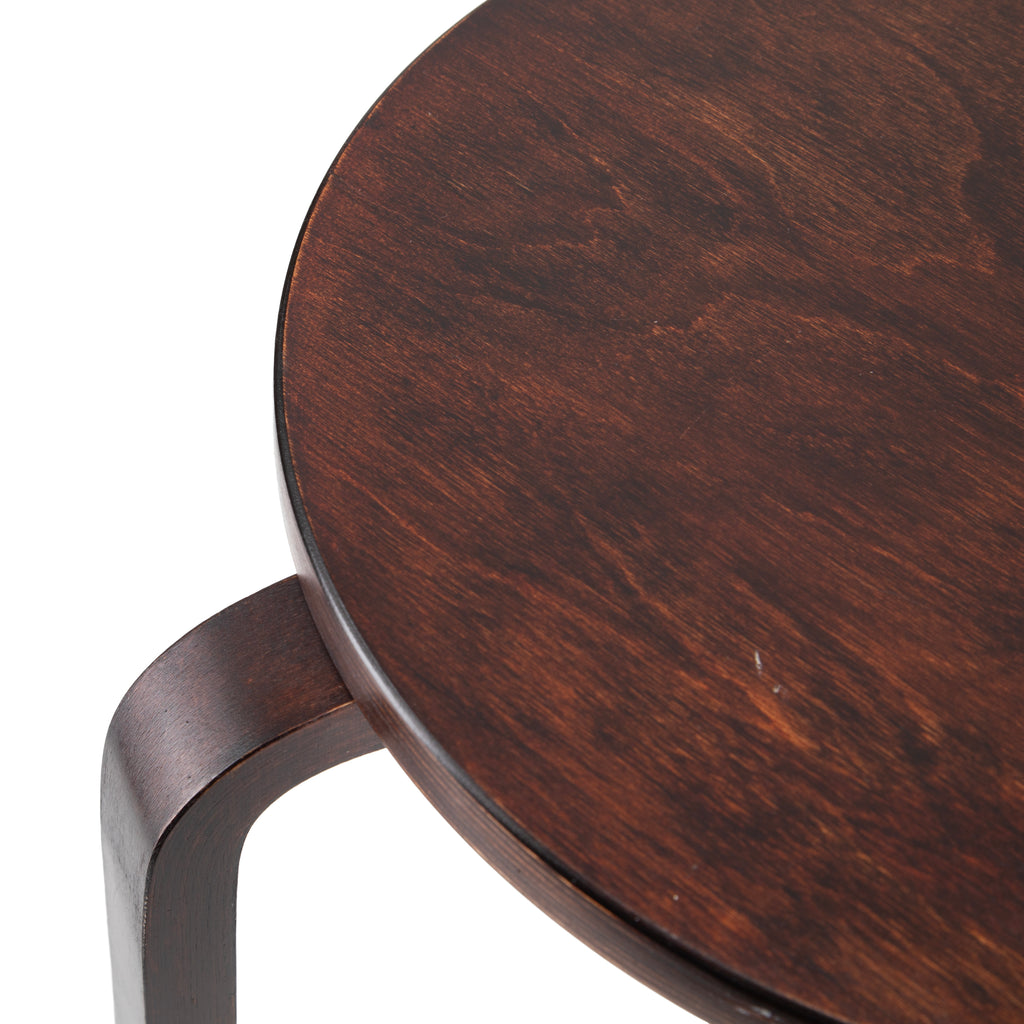 Dark Brown Stacking Stool