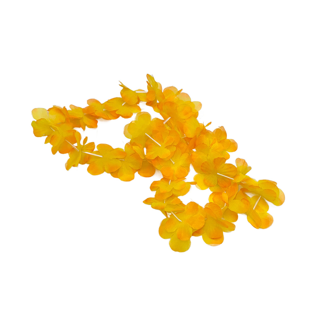 Bright Yellow Flower Lei