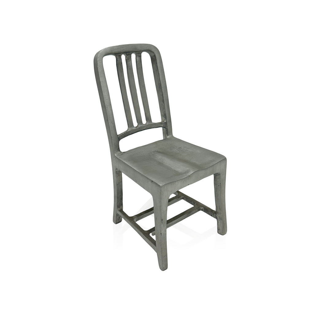 Miniature Aluminum Dining Chair