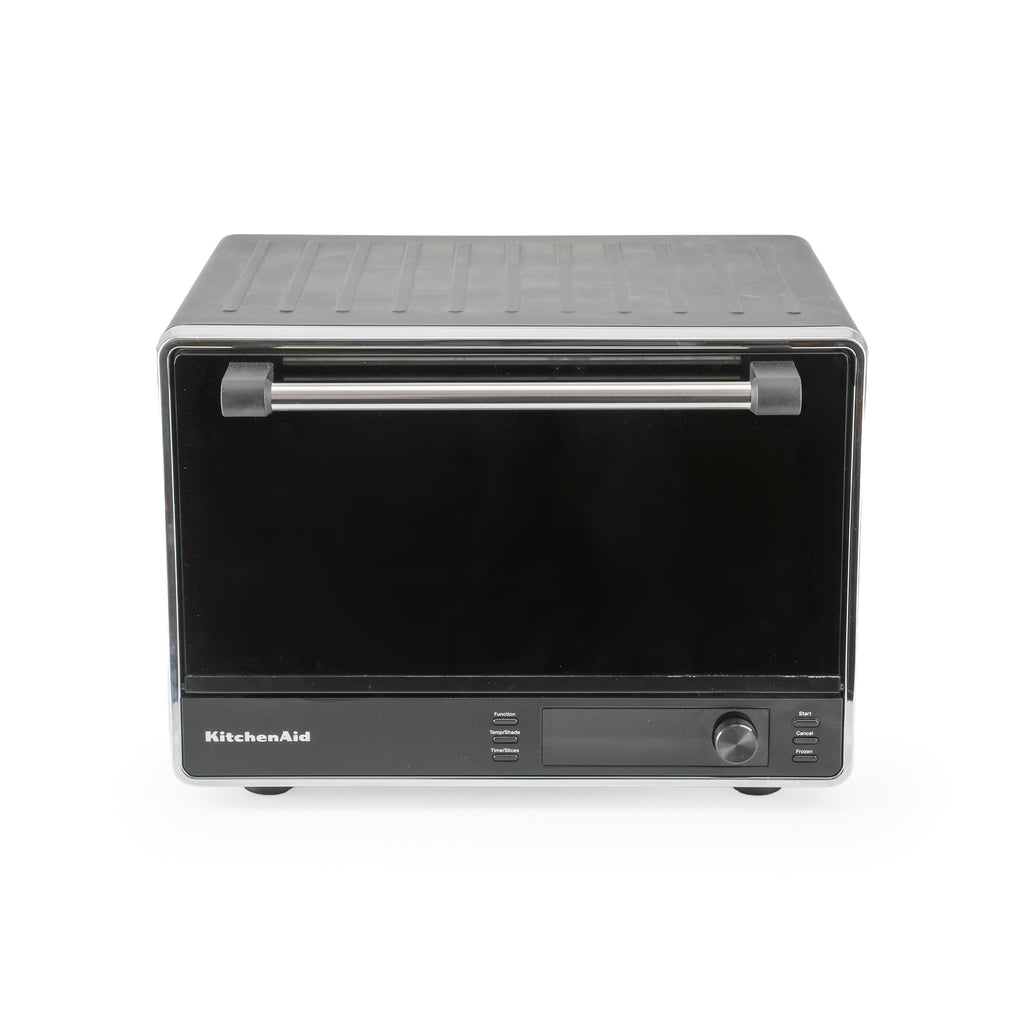 Black & Silver KitchenAid Toaster Oven