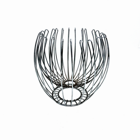 Modern Gray Steel Wire Decorative Bowl