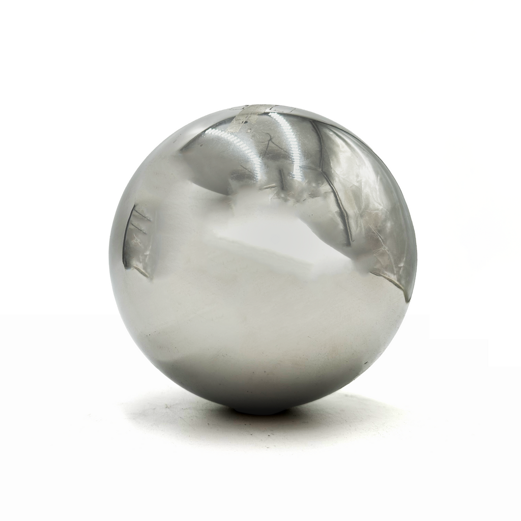 Polished Silver Stainless Steel Decorative Sphere