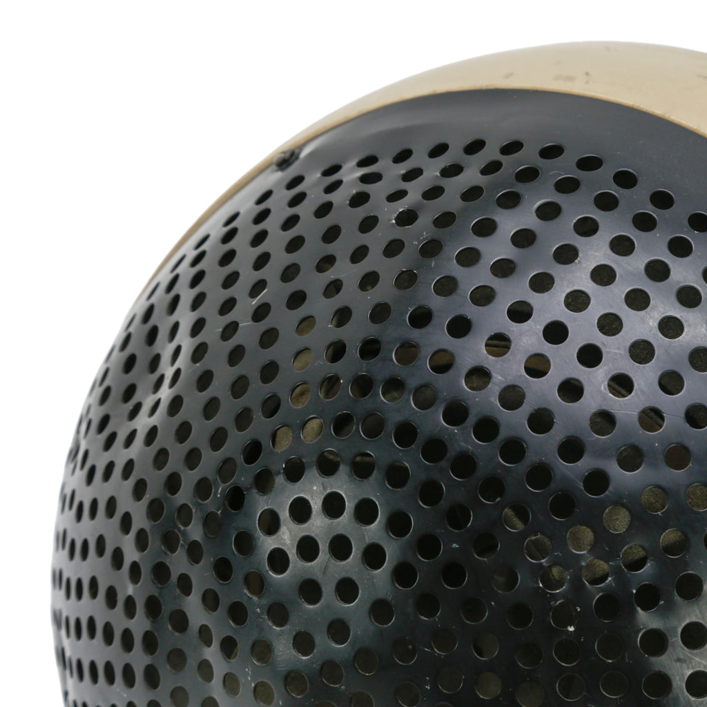Beige and Black Spherical Speaker