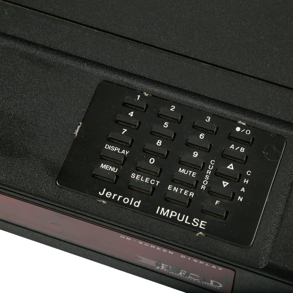 Black Jerrold Impulse Cable Box
