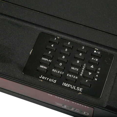 Black Jerrold Impulse Cable Box