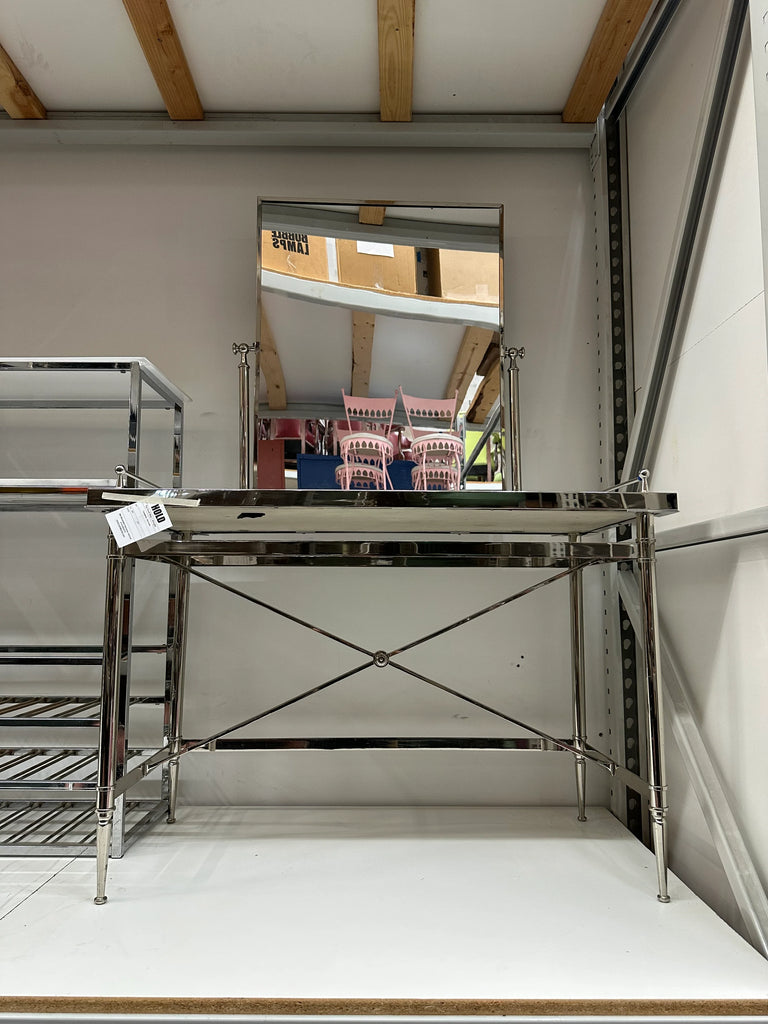 Chrome Vanity DesK